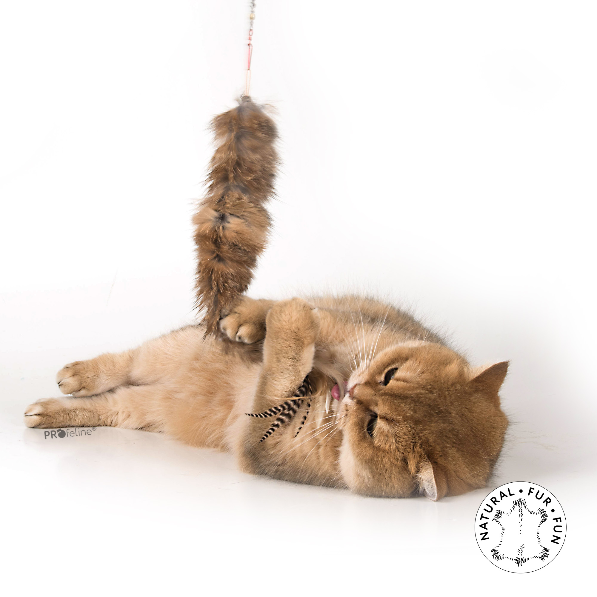 Profeline - Furry Tail Refill Katzenreizangel ersatzanhänger naturspielzeug