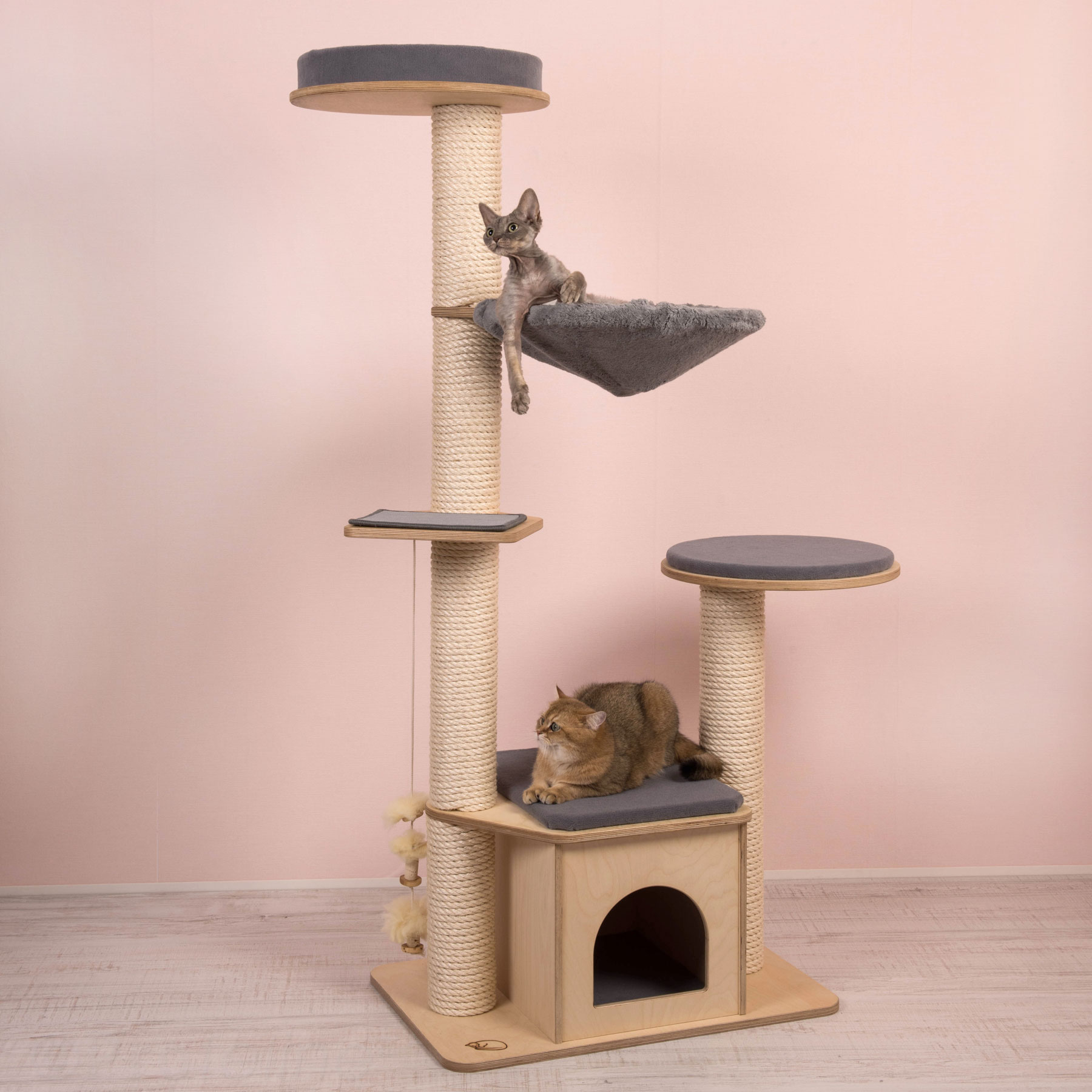 Kratzbaum stabil Birke