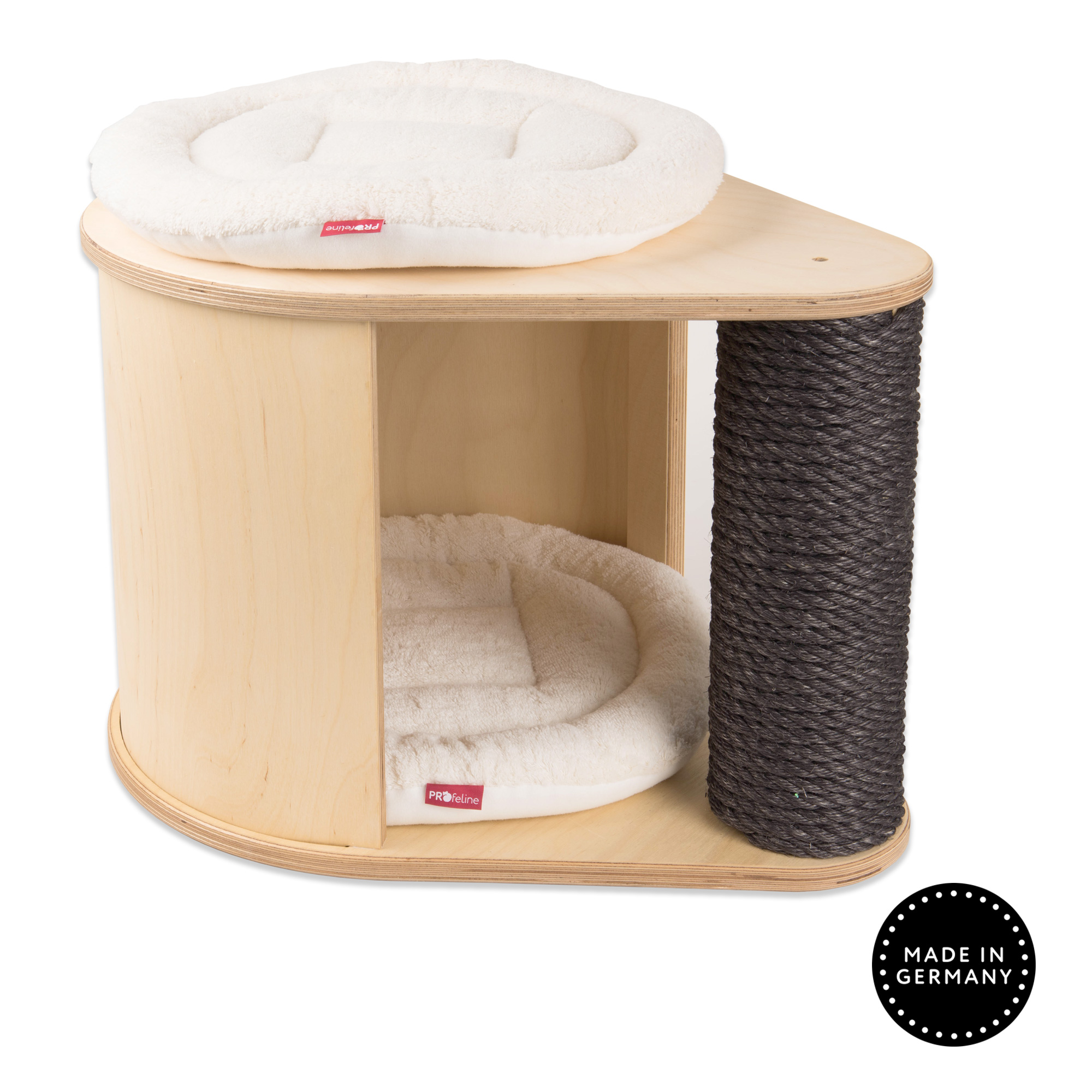 Module KH4 Cathouse, hanging Kratzbaum Modul Katzenhaus hängend birke