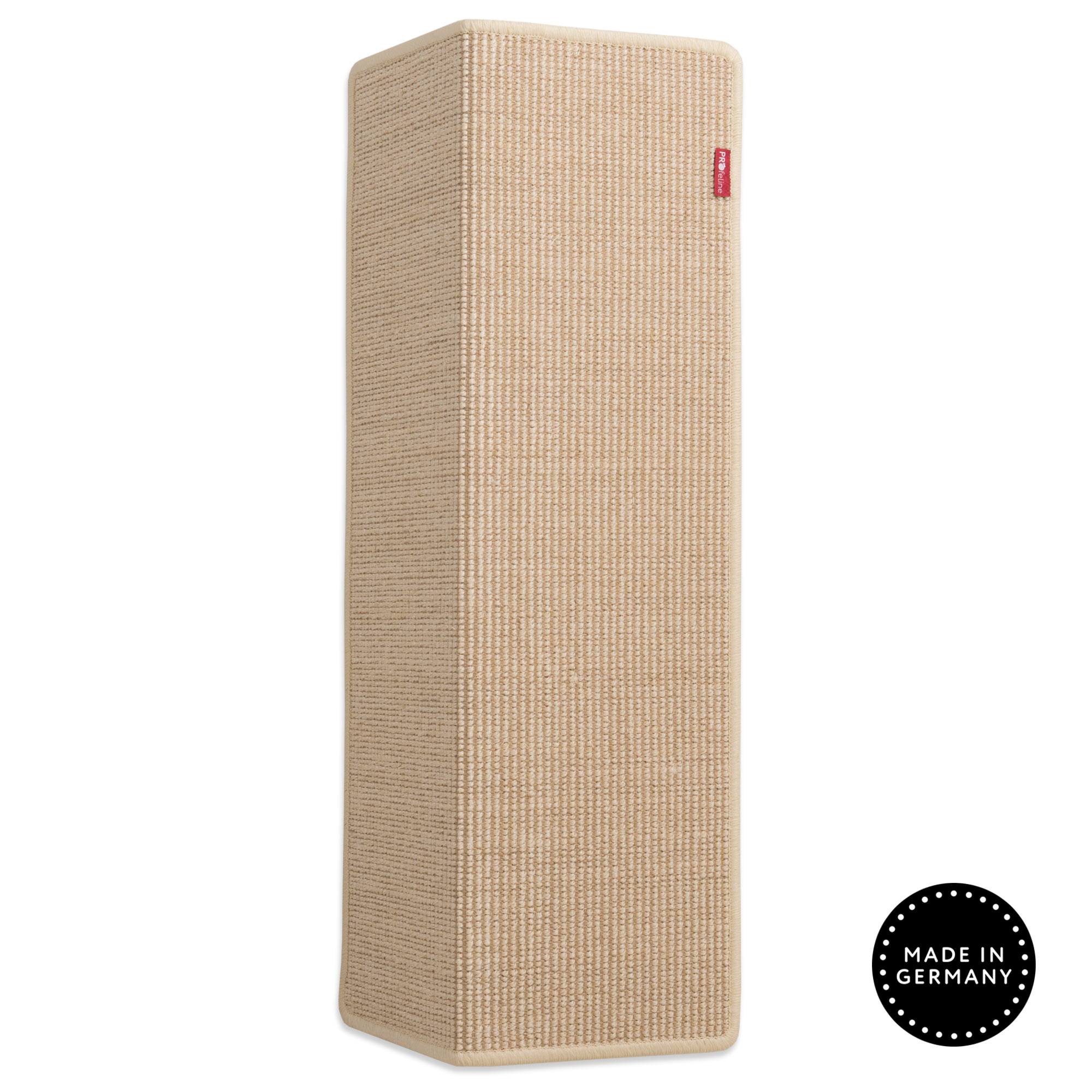 Corner Scratching Mat XXL 75 x 23 cm Stabile Eck-Kratzmatte Farbe Creme