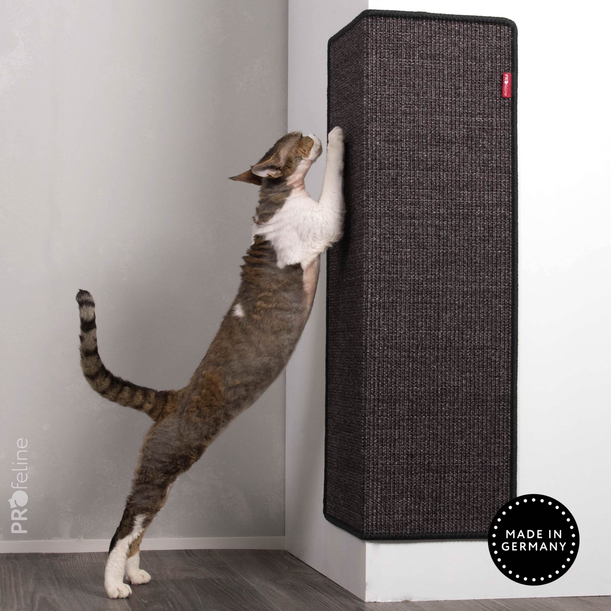 Corner Scratching Mat XXL 75 x 23 cm Eck Kratzmatte anthrazit