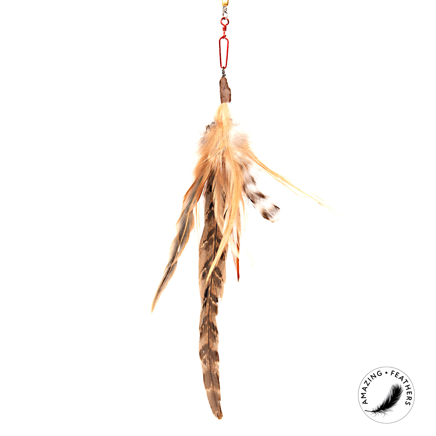 Katzenspielzeug Feder für Katzenangel