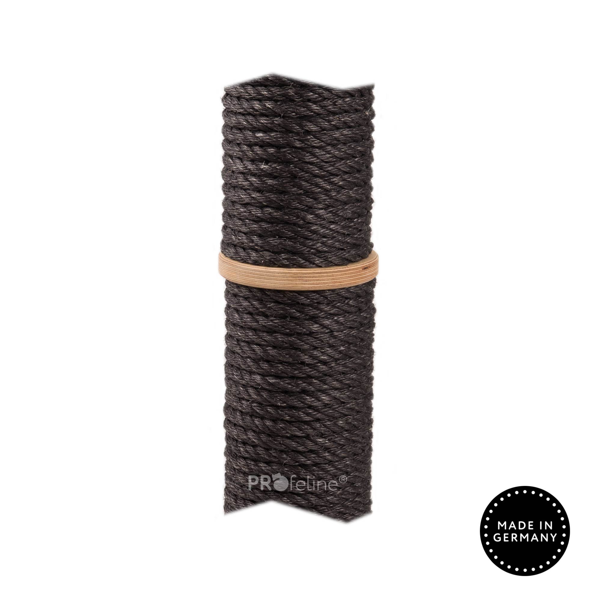Wood finish Birch, Sisal Black