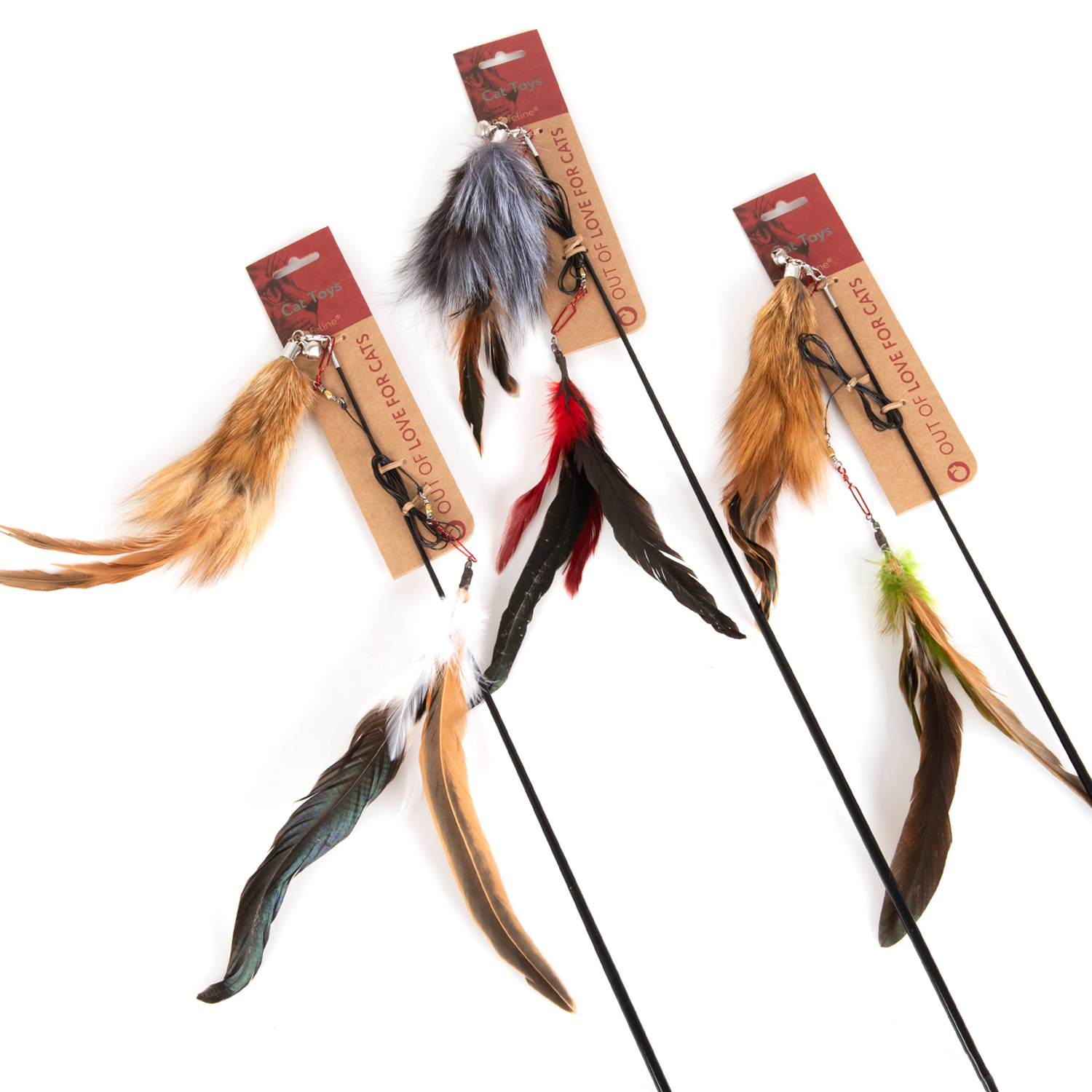 Long Cat Wand - XXL Fishing Rod, 1 Meter Lange Katzenange XXL für Wechselanhänger