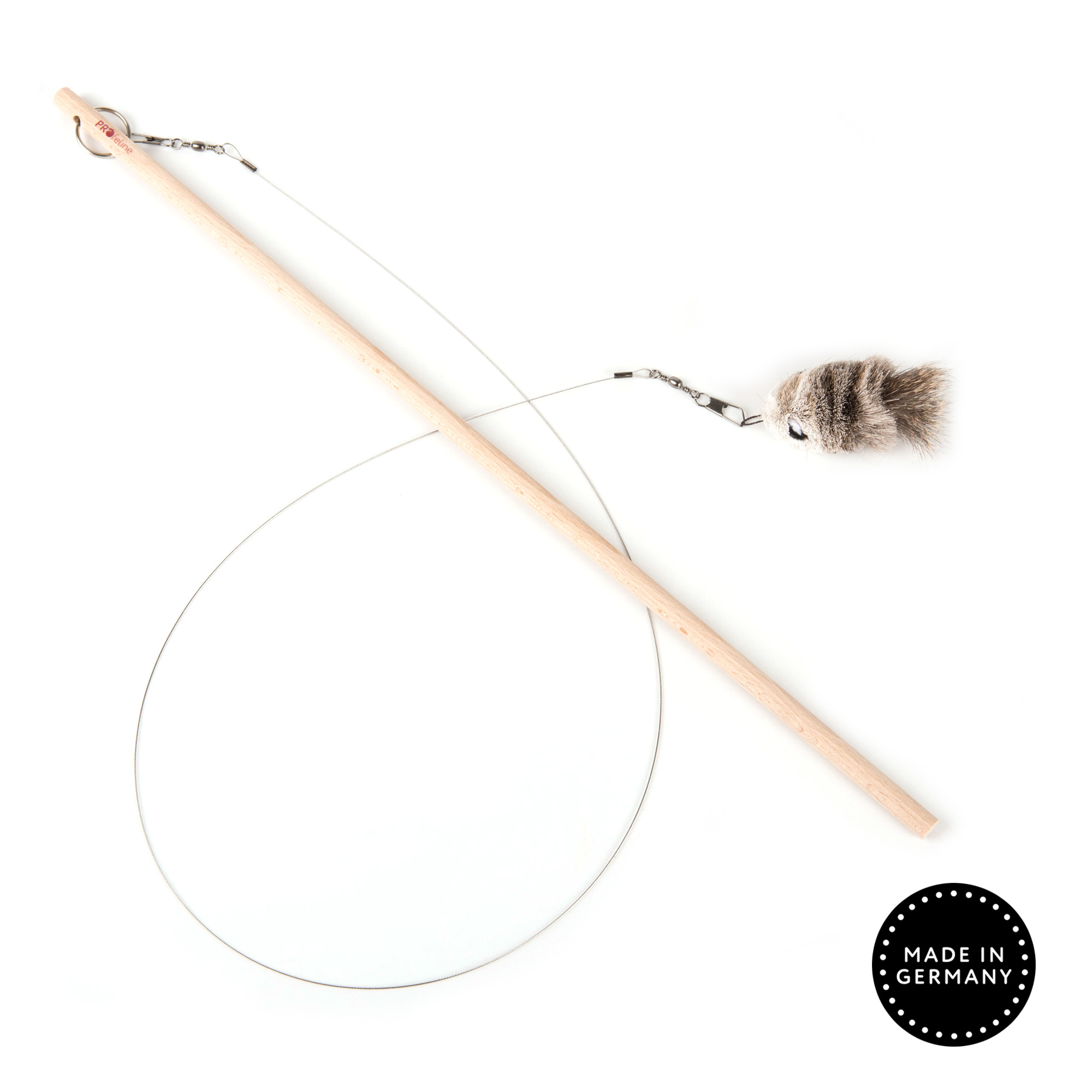 Profeline - Cat Rod Woody Swirl Katzenangel nachhaltig Holz