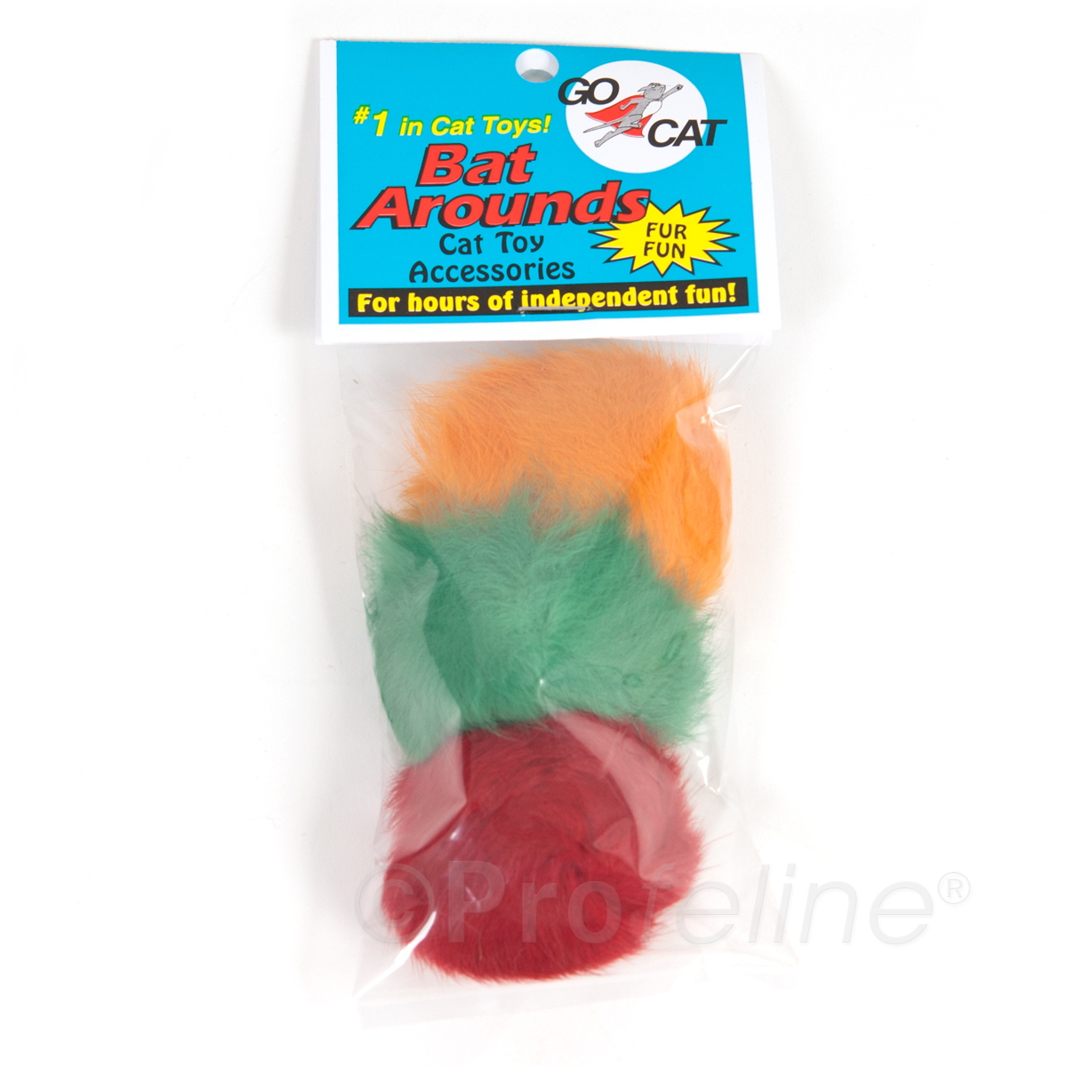 Go Cat - Bat Arounds Fur Ball Katzenspielzeug USA