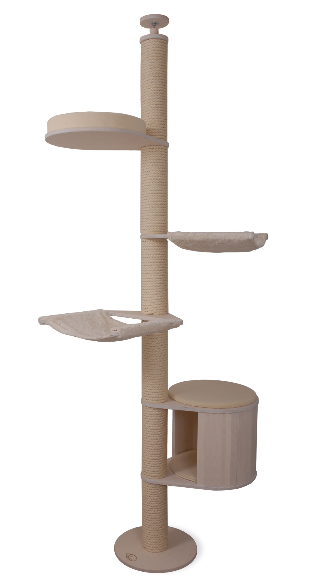 Ceiling Cat Tree Model Luisa Deckenspanner Luisa weiss