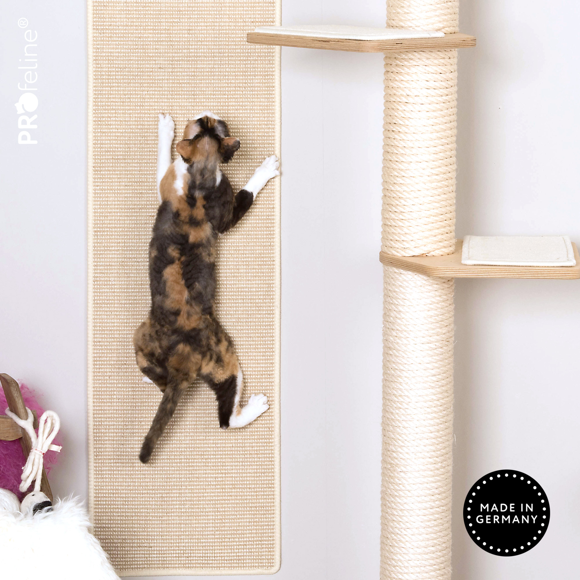 Wandkletterteppich Katzen Wand Kletterteppich