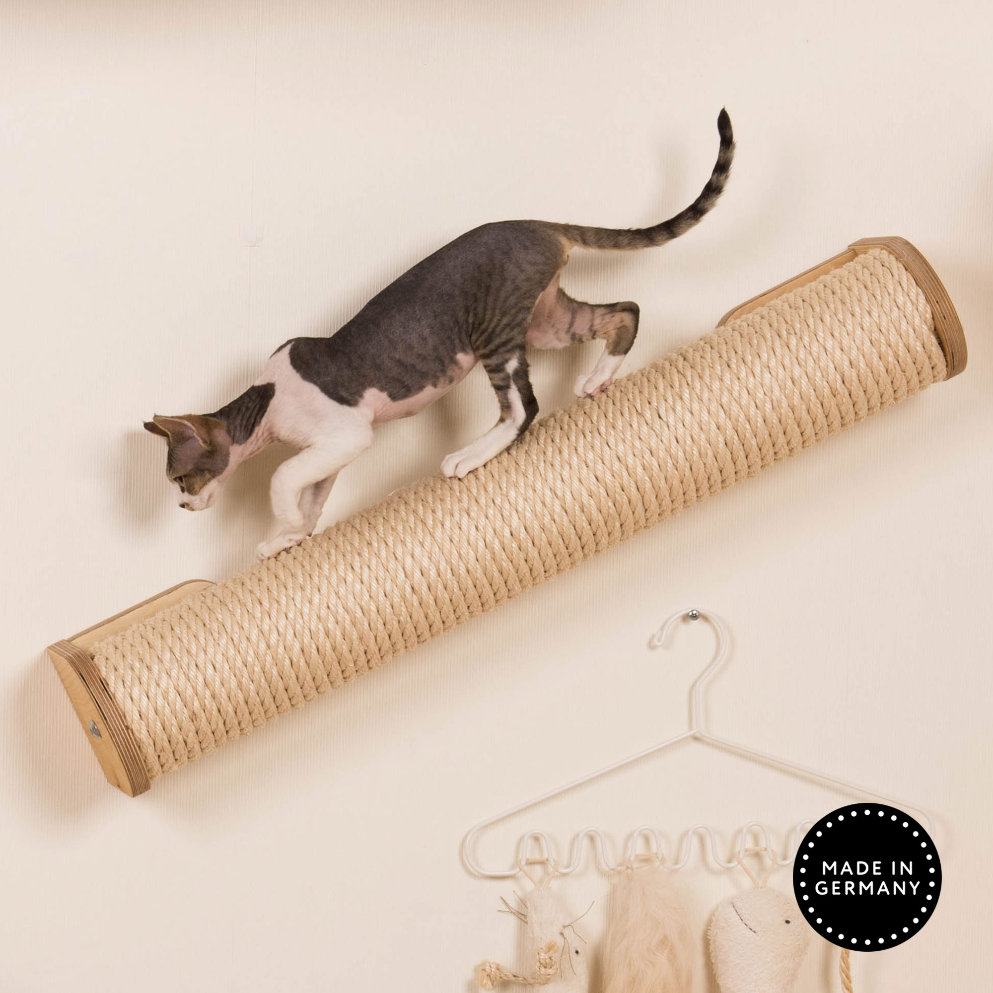 Catwalk Posts Katzen Kletterwand birke