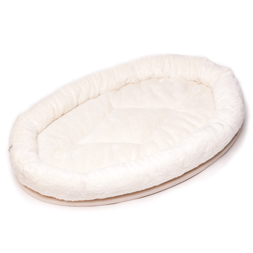 Kratzbaum Liegeebene  Weiss, Klettbett