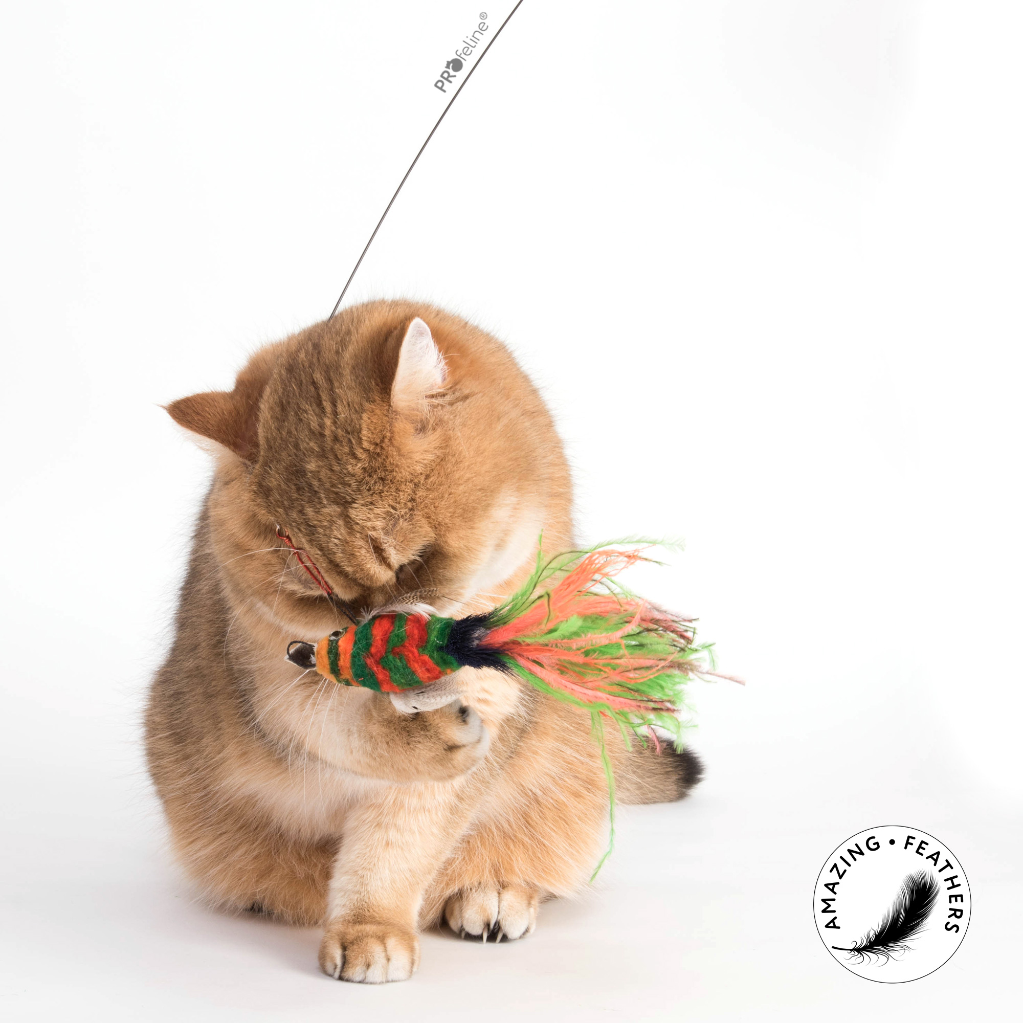 Ersatzanhänger Katzenangel Vogel