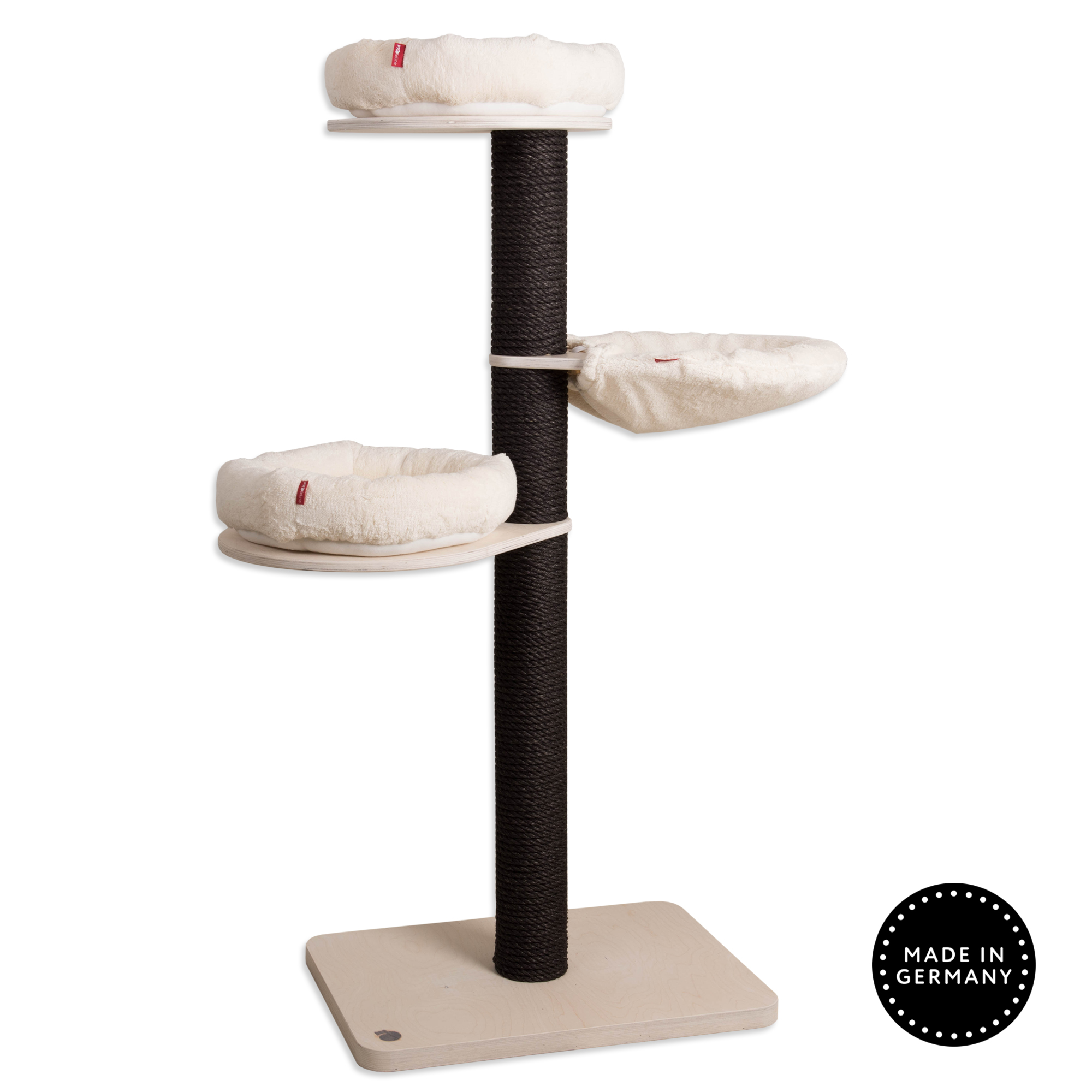 Cat tree Model Lara Kratzbaum waschbar schwarz