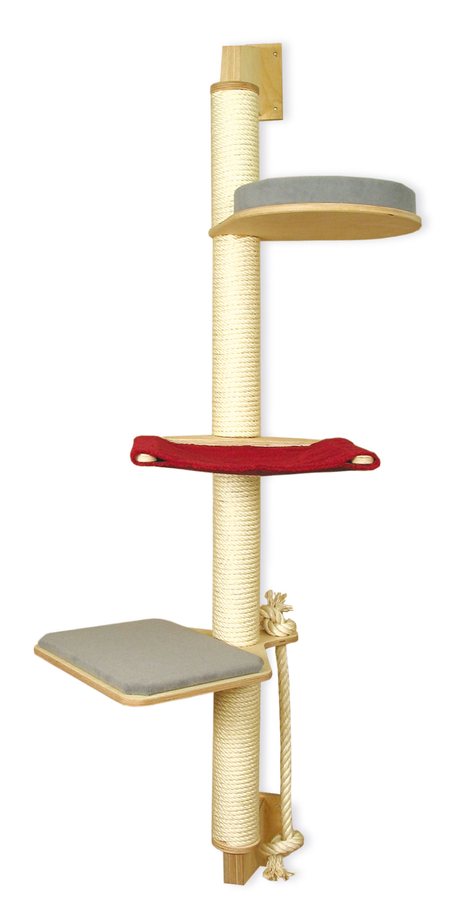kratzbaum_karl_wandmontage Wall Mounted Cat Tree Model Karl