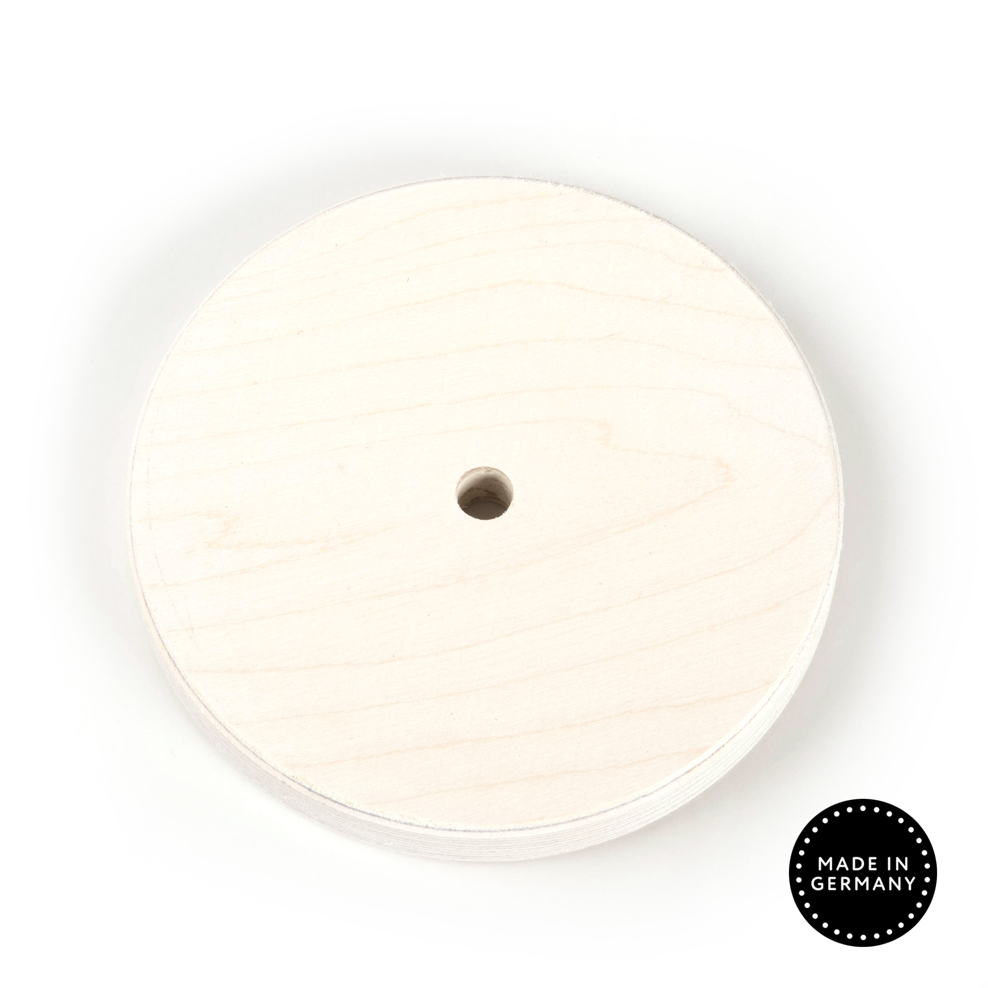 Module ZS1 Intermediate plate Wood finish White
