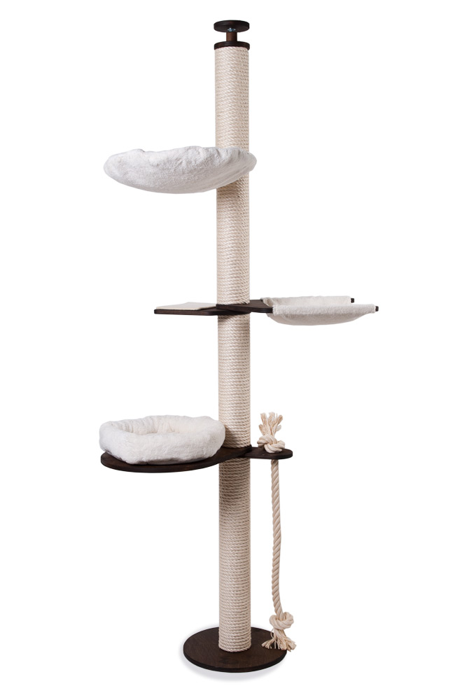 Ceiling Cat Tree Model Linda Kratzbaum deckenhoch - Klettkissen waschbar