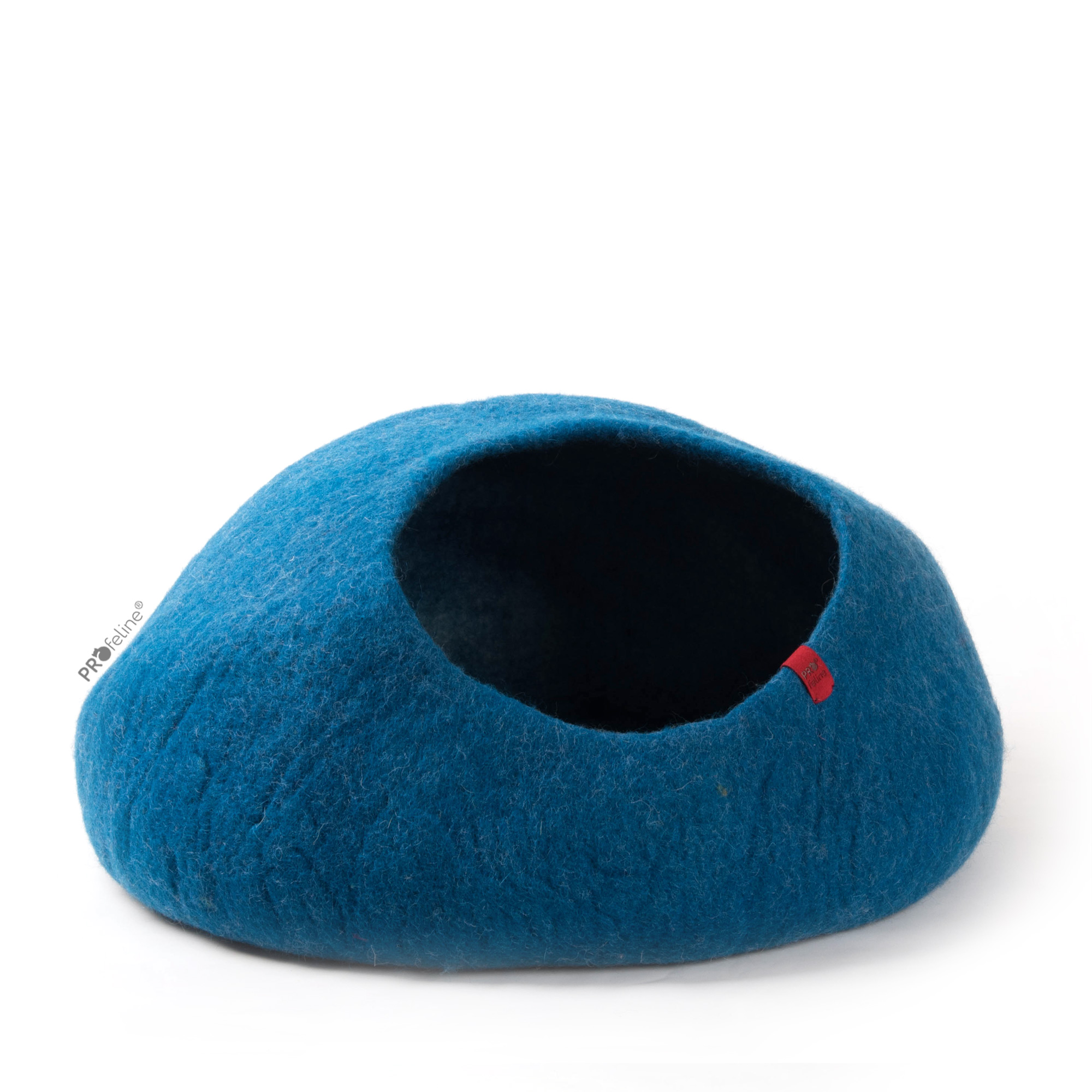 Katzen Filzhöhle blau