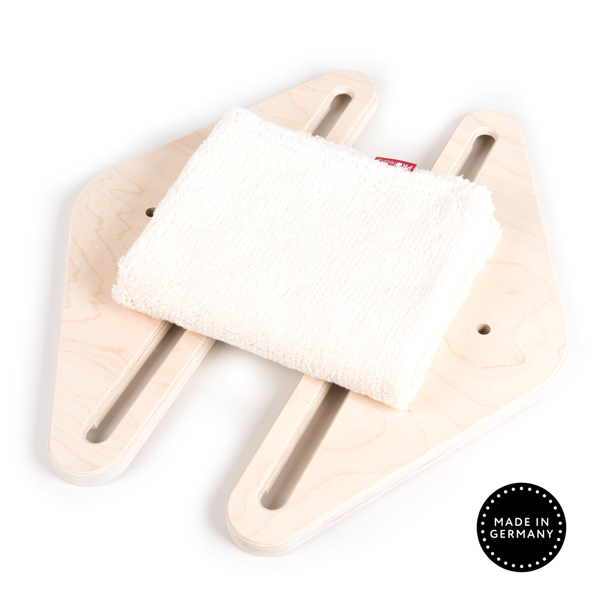 Wood finish White, Hammock Natural