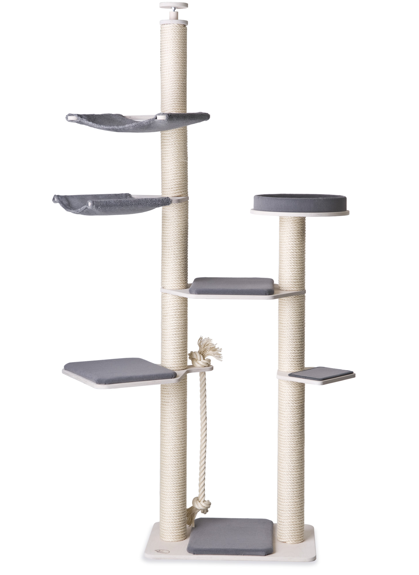 Ceiling Cat Tree Model Viola Deckenspanner Viola grau