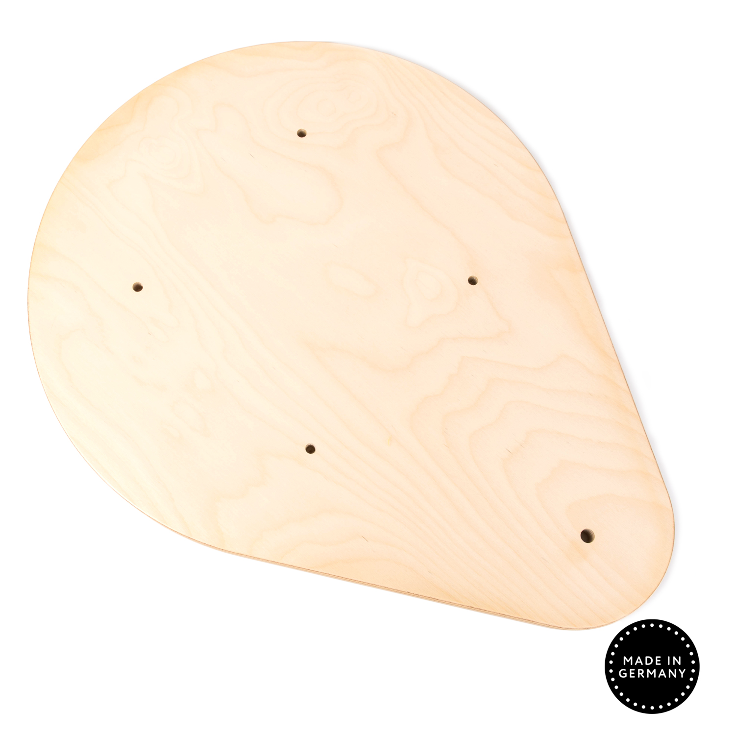 Kratzbaum Holzplatte rund Birke