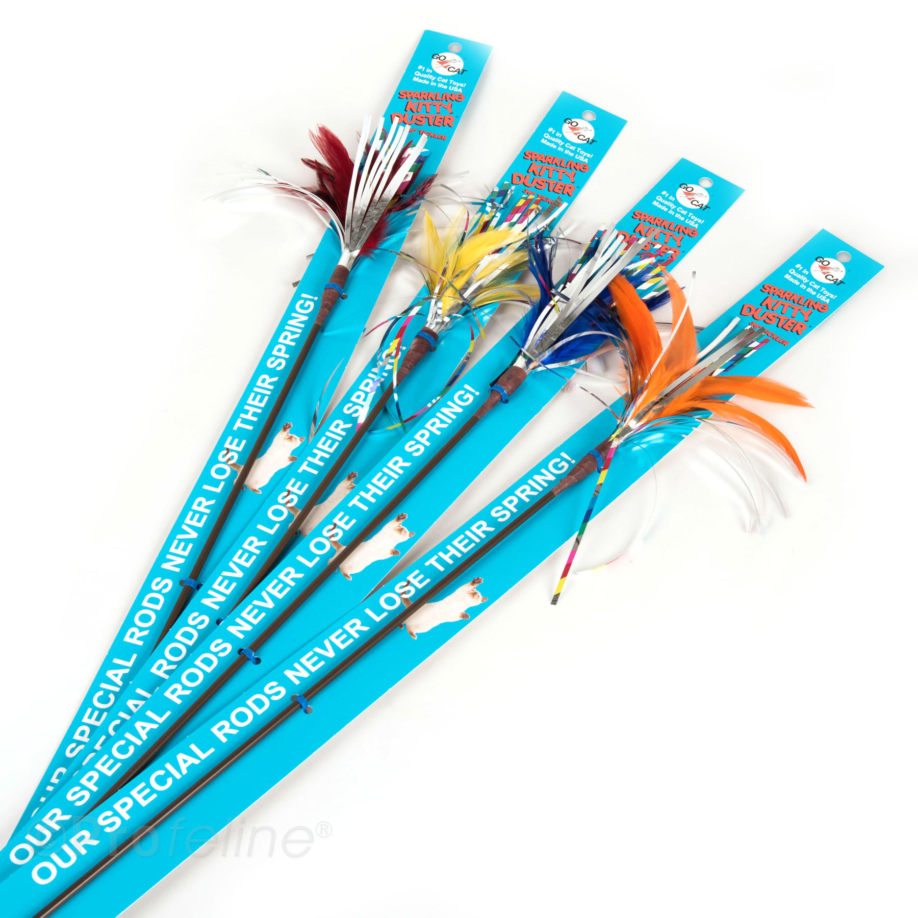 Go Cat - Sparkling Kitty Duster Tickler Long