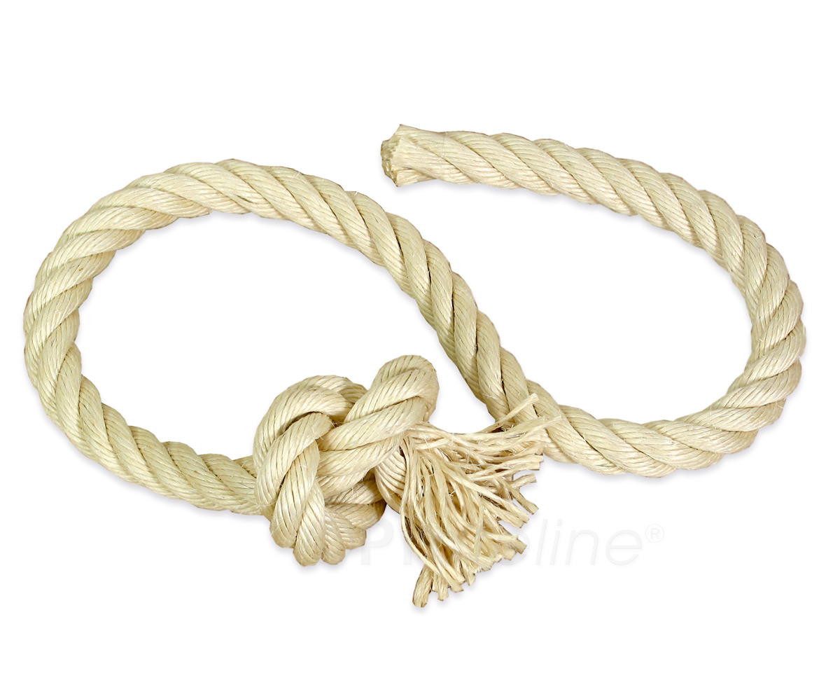 Climbing Sisal Rope 30 mm Sisalseil dick