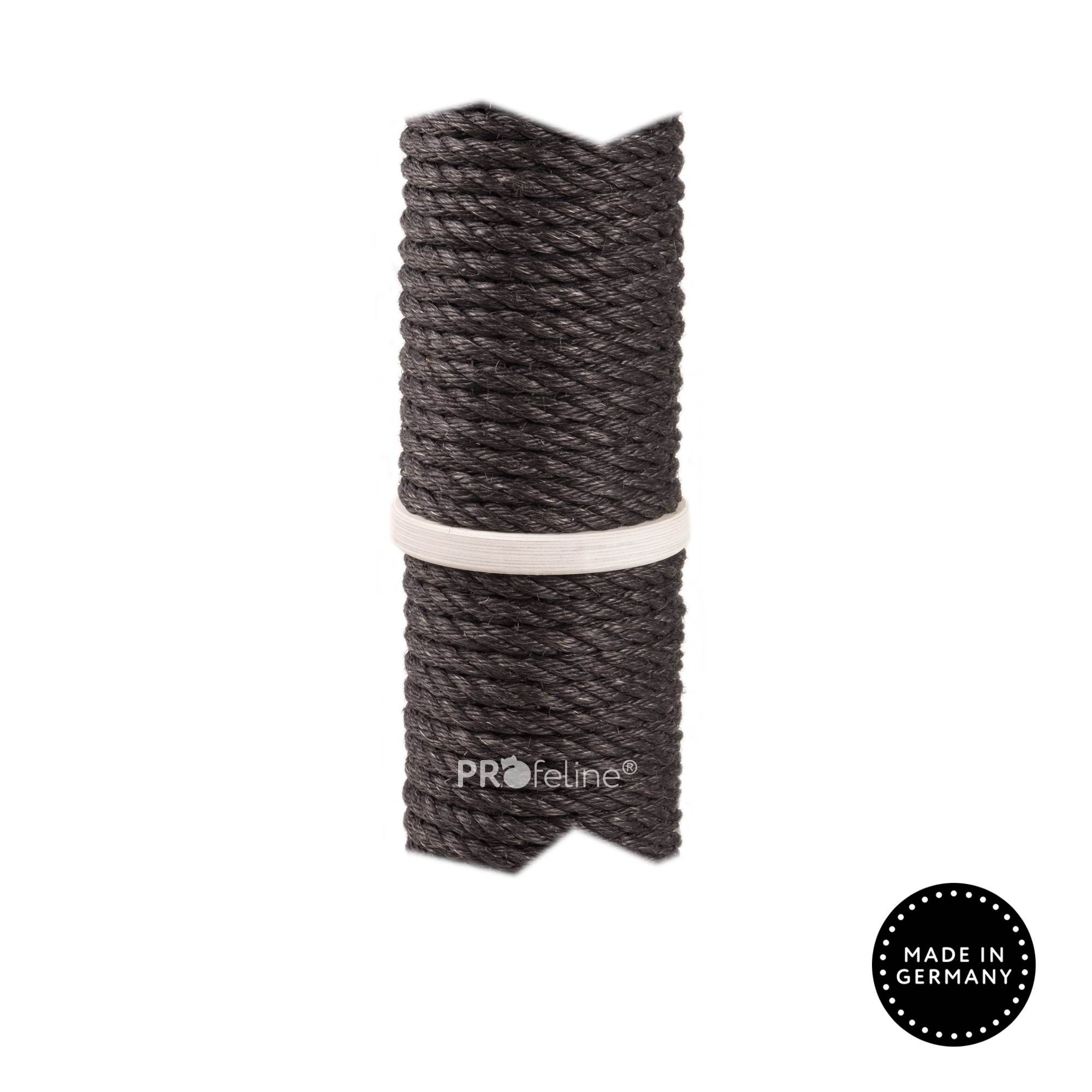 Wood finish White, Sisal Black